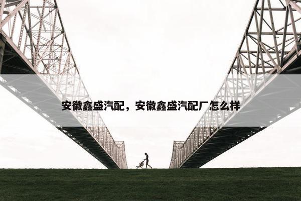 安徽鑫盛汽配，安徽鑫盛汽配厂怎么样