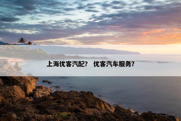 上海优客汽配？ 优客汽车服务？