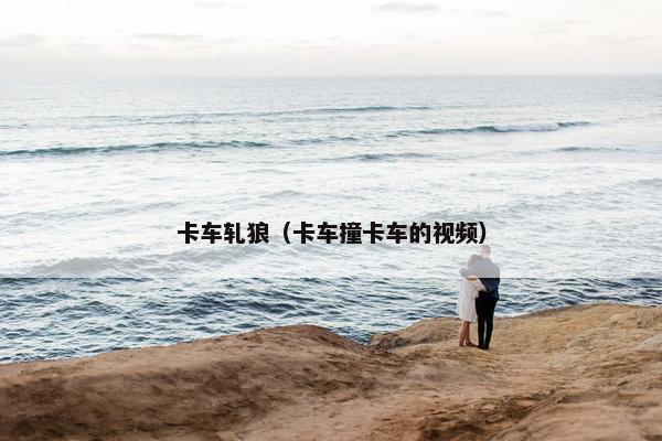 卡车轧狼（卡车撞卡车的视频）