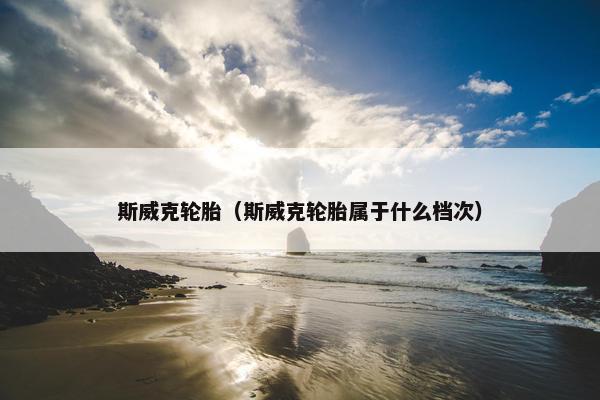 斯威克轮胎（斯威克轮胎属于什么档次）