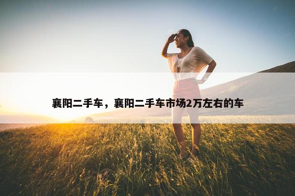 襄阳二手车，襄阳二手车市场2万左右的车